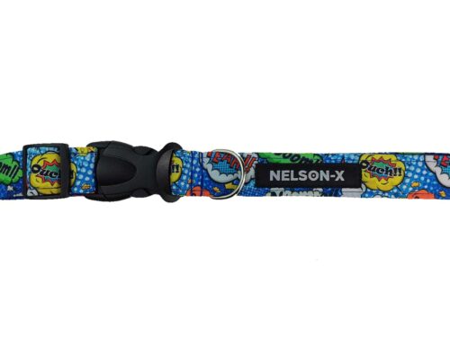 Obroża dla psa NELSON-X Floral Mesh