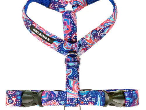 Szelki Guard Nelson-X Floral Ultra (poszerzana taśma) z rączką