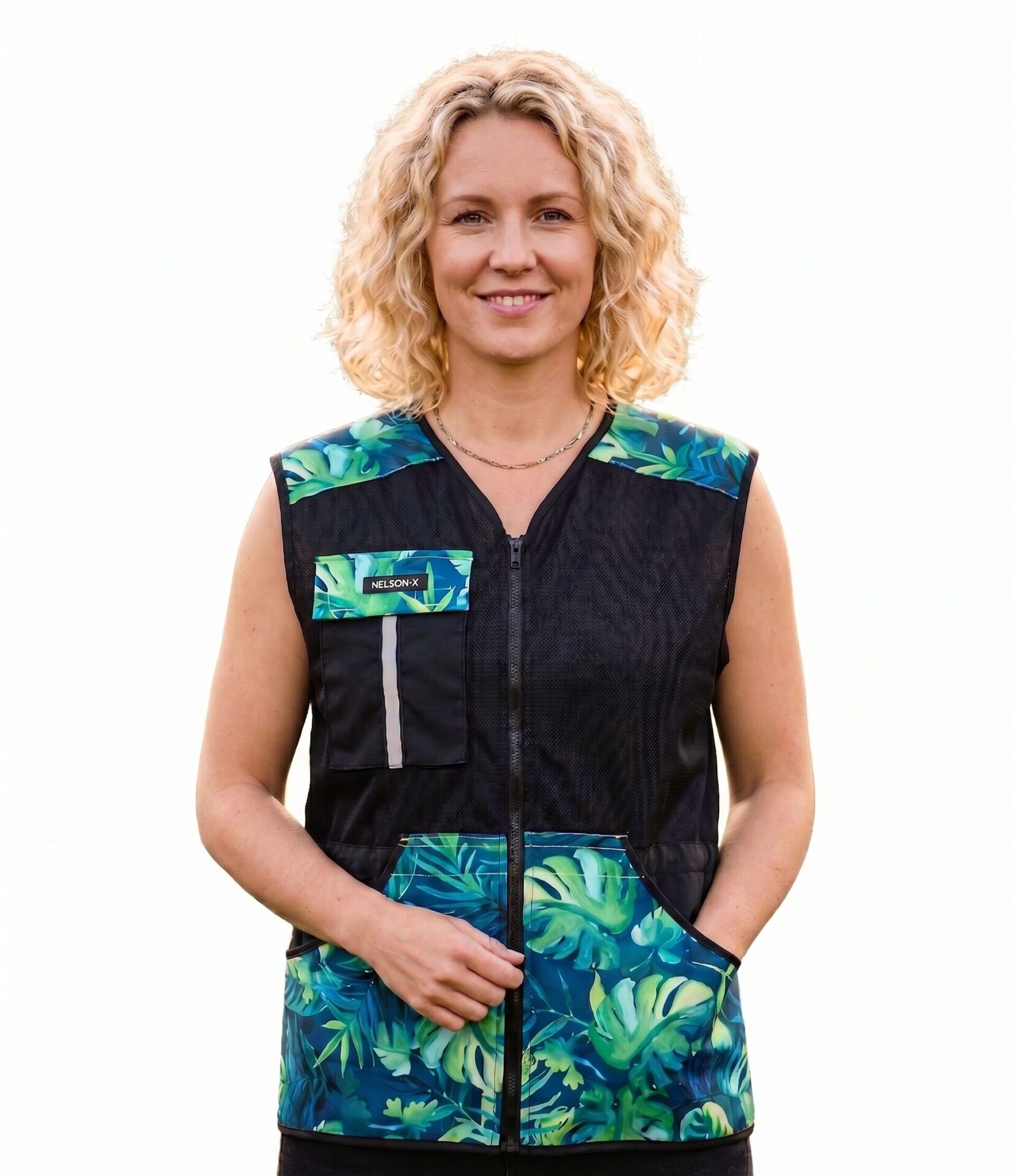 Kamizelka treningowa do treningu z psem NELSON-X floral - obrazek 10