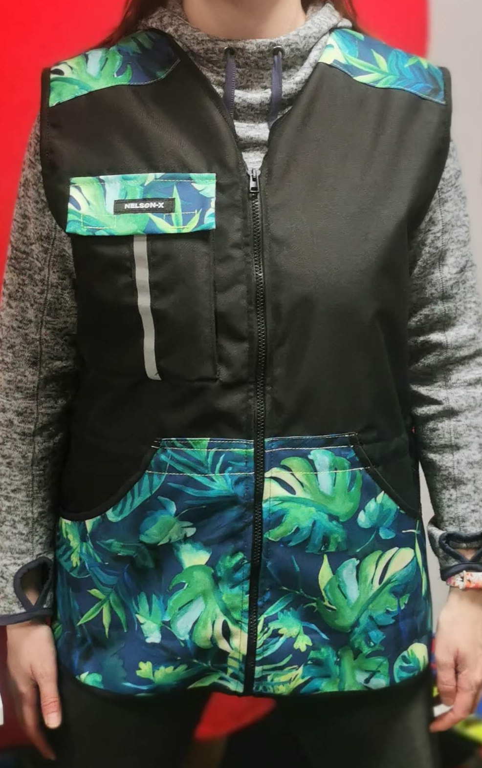 Kamizelka treningowa do treningu z psem NELSON-X floral - obrazek 6