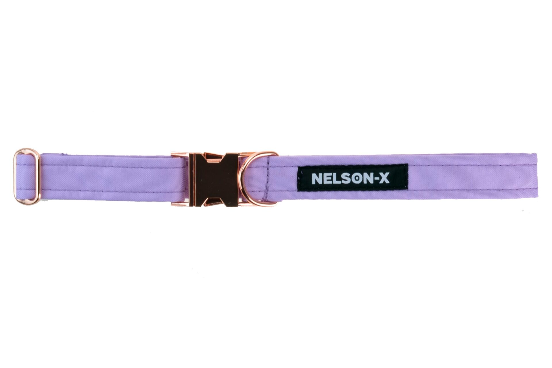 Obroża dla psa NELSON-X Elegant złote okucia