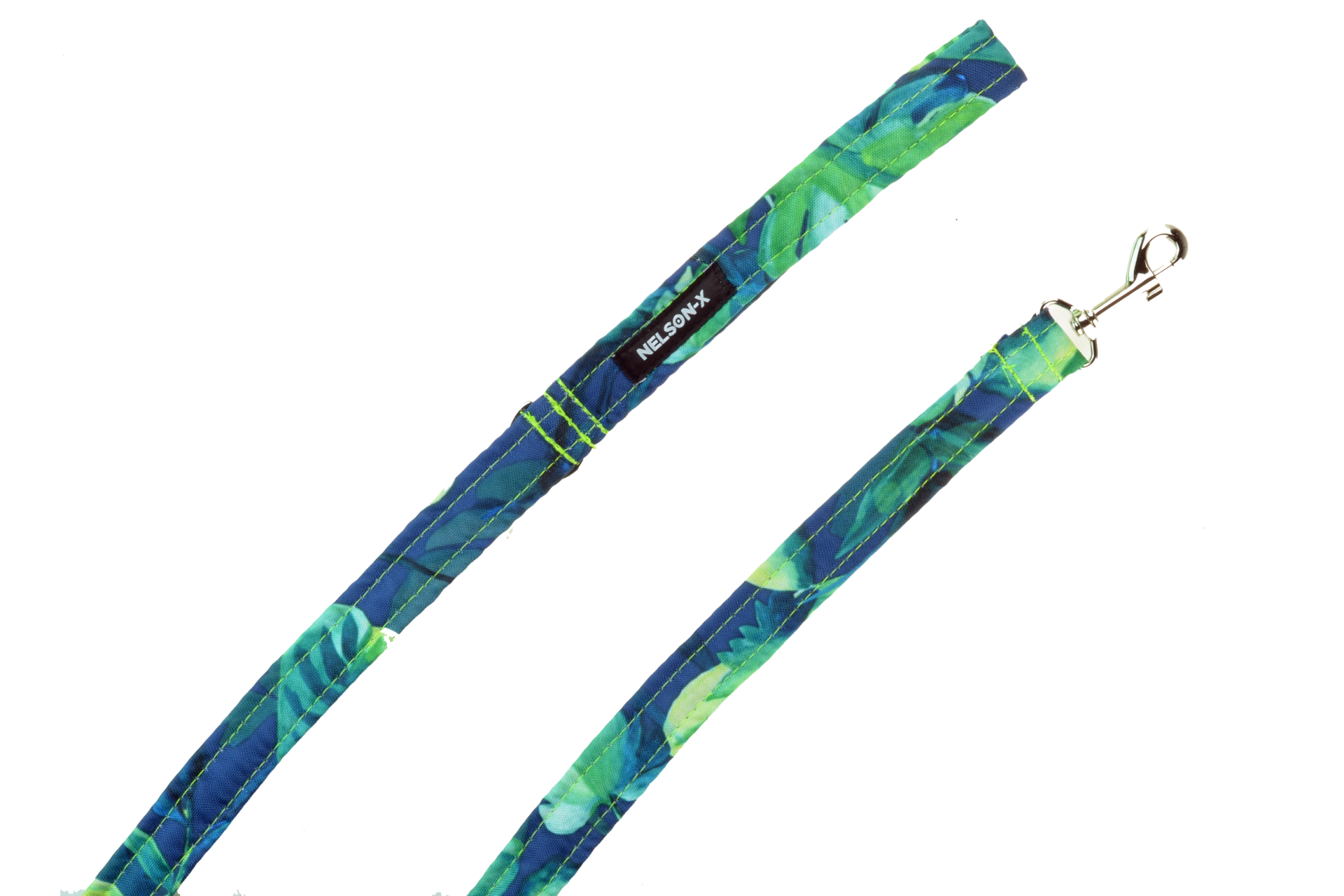 Smycz prosta NELSON-X Floral o długości 1,50 m