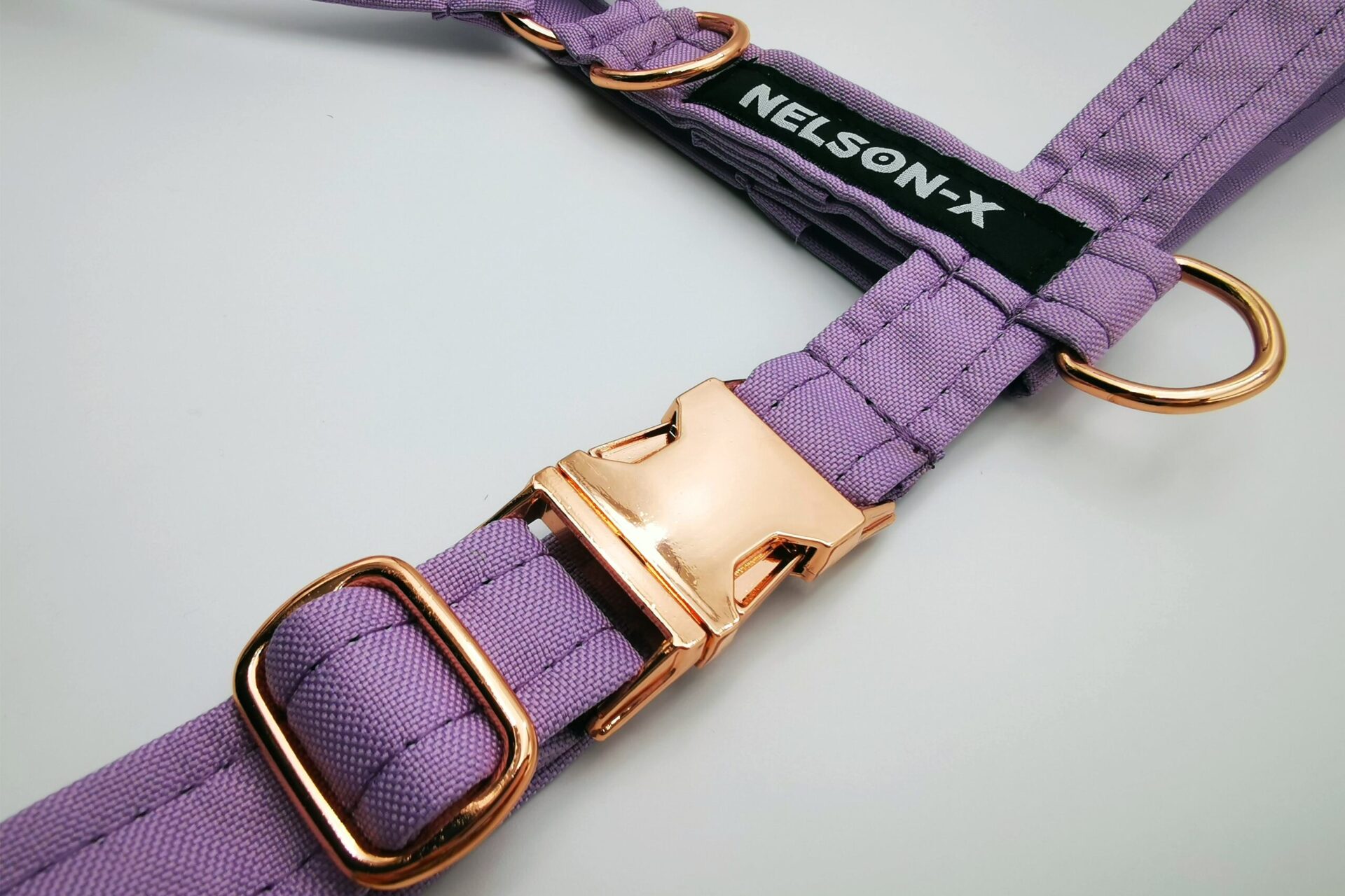 Szelki Guard dla psa NELSON-X Elegant złote - obrazek 7