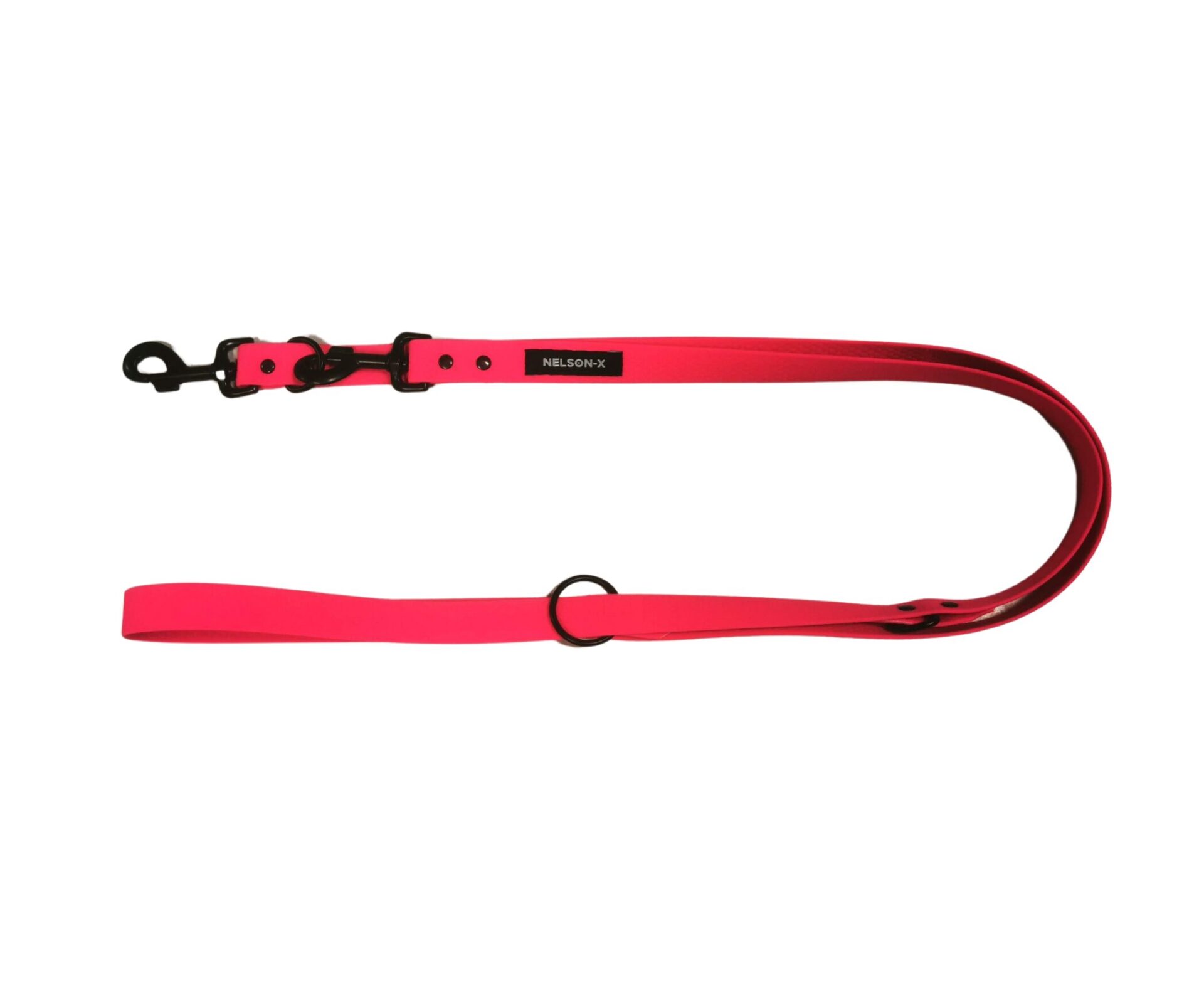 Smycz przepinana wodoodporna Nelson-X PVC Black 3 m Hexa