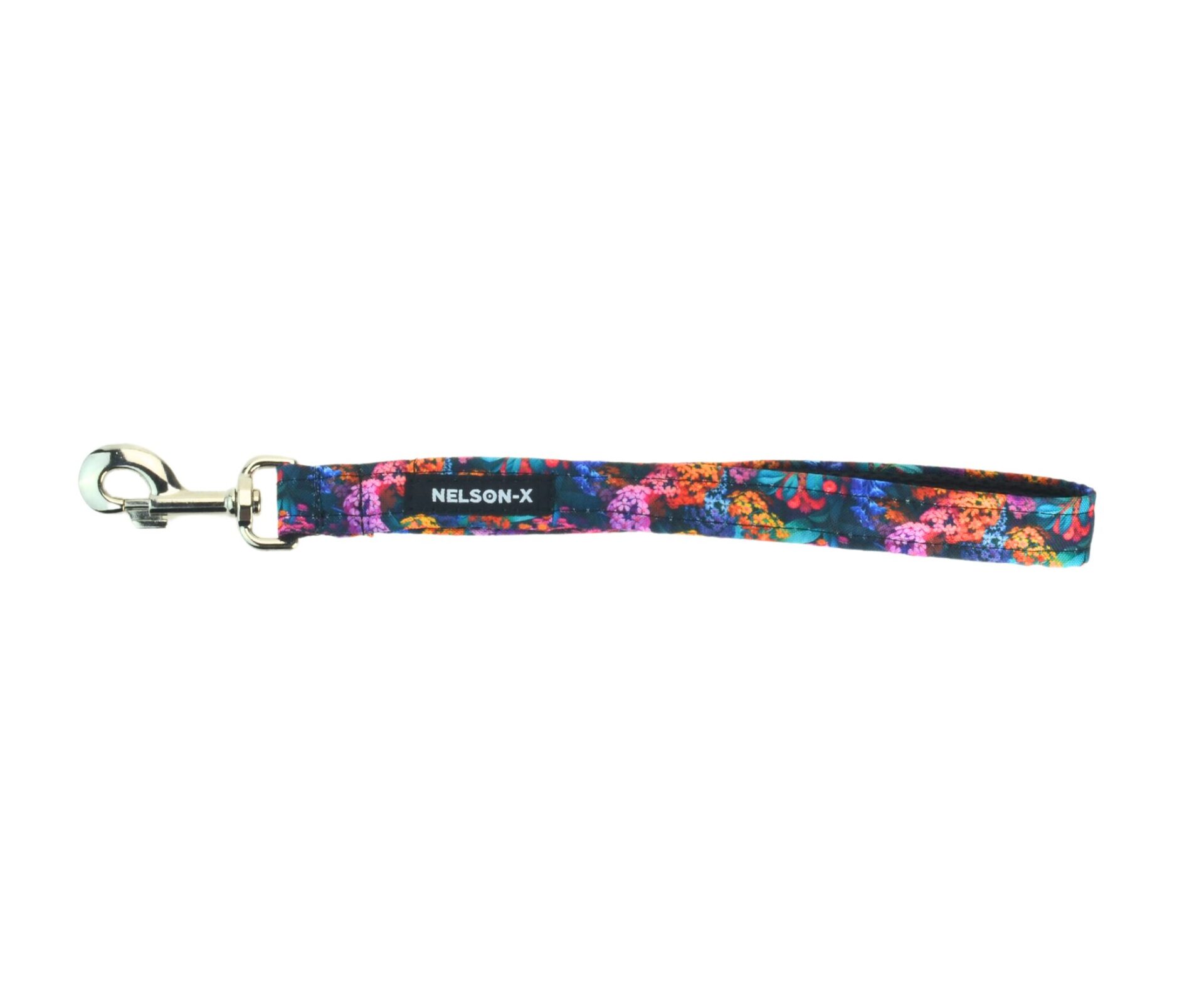 Smycz krótka rączka NELSON-X Floral